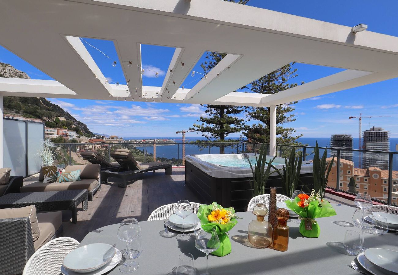 Appartement à Beausoleil - MonteCarloSeaView & Jacuzzi & Parking #29