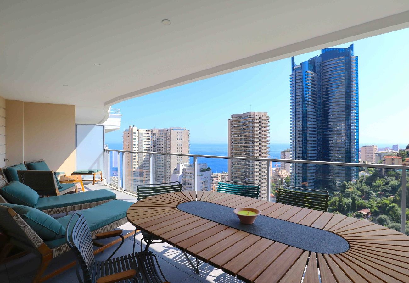 Appartement à Beausoleil - SunParadise&SeaView 2bedrooms Pool&TwoParkings #19